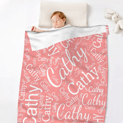 Free Shipping✈️Personalized Name Customized Soft Blanket