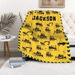 Free Shipping✈️Personalized Truck Blanket - Gifts for Kids