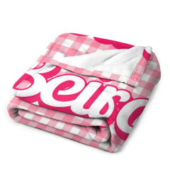 Free Shipping✈️Pink Personalized Name Custom Blanket