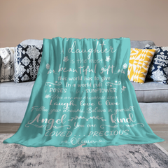 Free Shipping✈️ Your Little Grin Would Light Up The Room - Family Blanket - New Arrival, Christmas Gift For Daughter