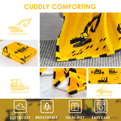 Free Shipping✈️Personalized Truck Blanket - Gifts for Kids