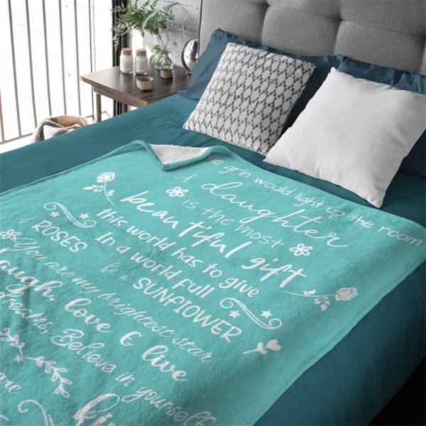 Your Little Grin Would Light Up The Room - Family Blanket - New Arrival, Christmas Gift For Daughter - xoqan