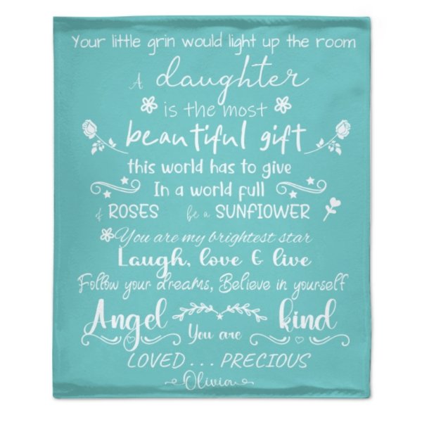 Your Little Grin Would Light Up The Room - Family Blanket - New Arrival, Christmas Gift For Daughter - xoqan