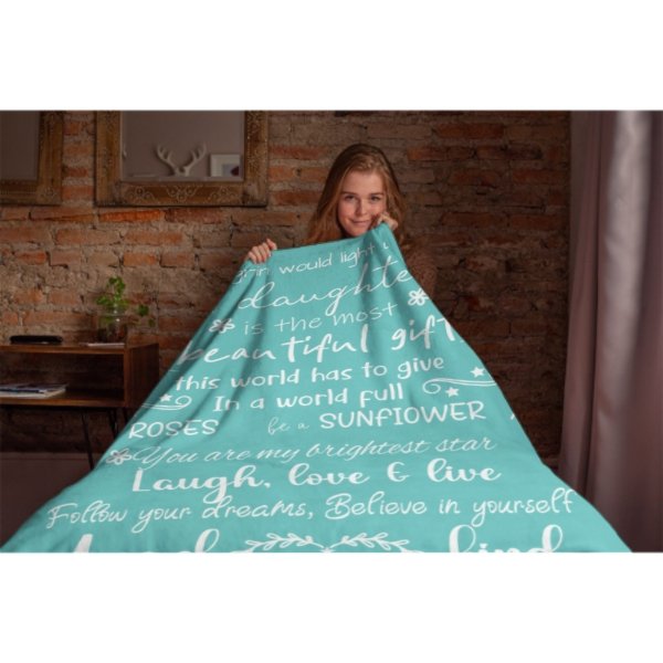 Your Little Grin Would Light Up The Room - Family Blanket - New Arrival, Christmas Gift For Daughter - xoqan