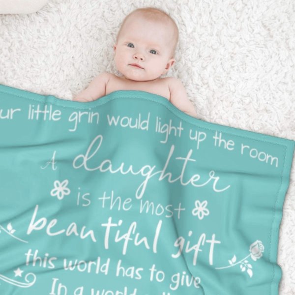 Your Little Grin Would Light Up The Room - Family Blanket - New Arrival, Christmas Gift For Daughter - xoqan